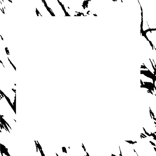 Old Black White Grunge Vintage Texture Retro Pattern Frame Space — Wektor stockowy