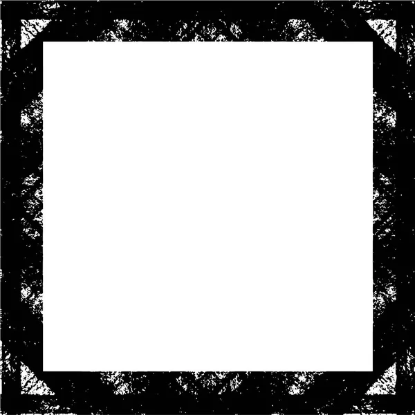 black and white monochrome old grunge vintage frame background abstract antique texture with retro pattern 