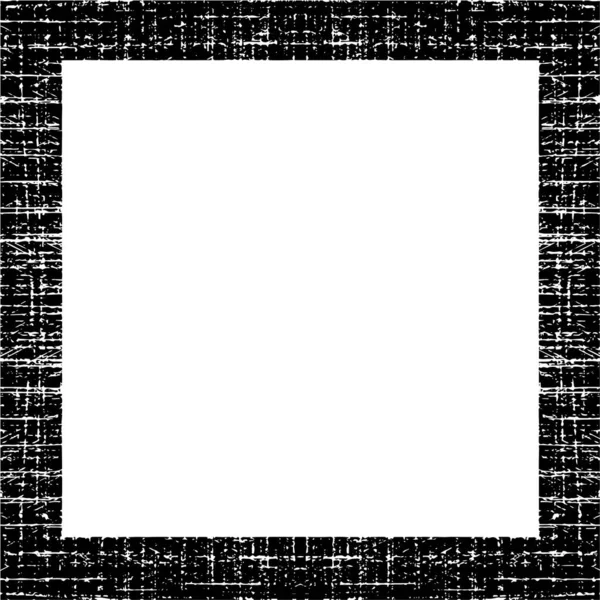Abstract Square Frame Background Grunge Texture Vector Illustration — Stockvektor