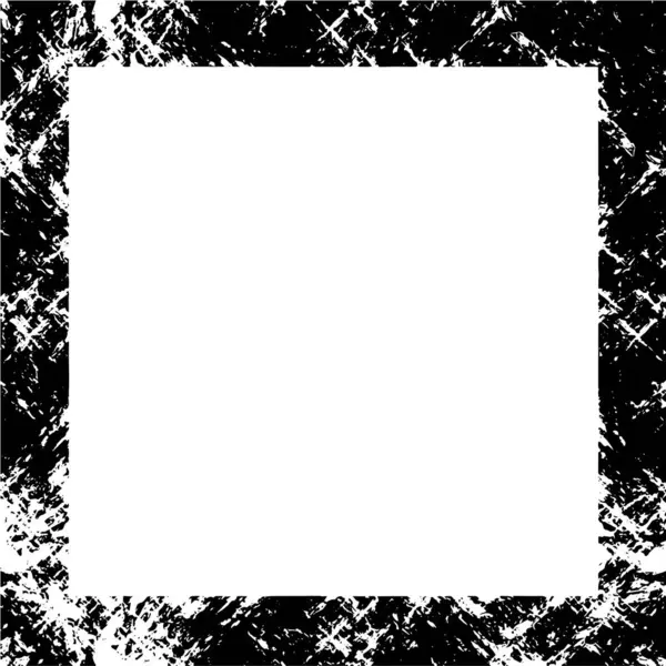 abstract square frame background, grunge texture, vector illustration 