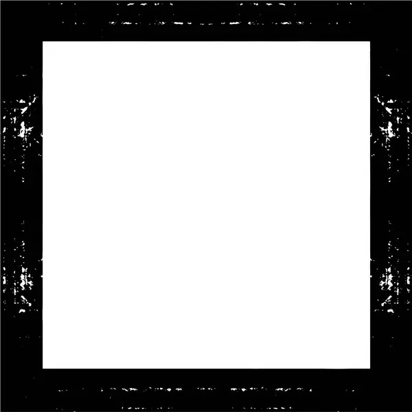Abstract Square Frame Background Grunge Texture Vector Illustration — Vettoriale Stock