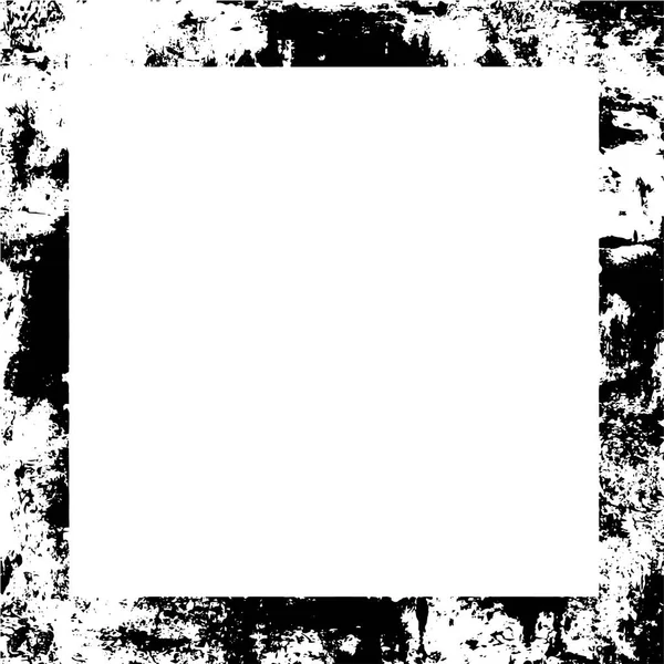 black and white vector square frame background 