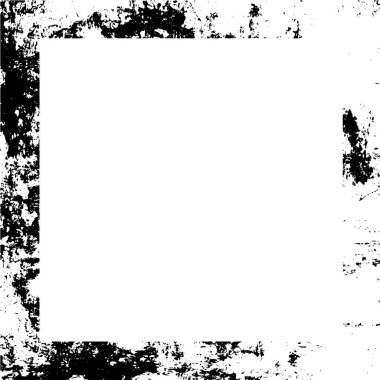 dark grunge geometric pattern in frame style 