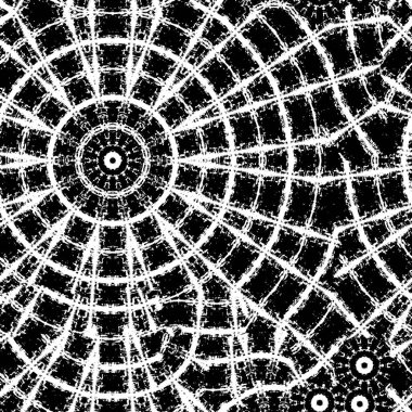 Siyah beyaz arkaplan, baskı ya da poster için geometrik desen. Vektör çizimi. Grafik tasarımı, soyut arkaplan