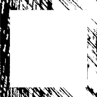 black and white grunge frame background texture 