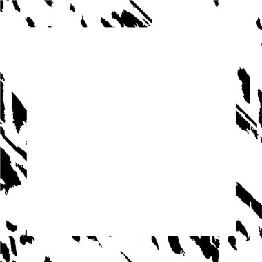 black and white grunge frame background texture 