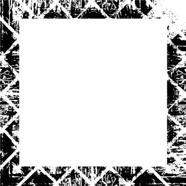 black and white grunge frame background texture 