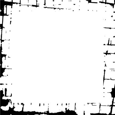 grunge vintage desenli eski çerçeve, retro desen, resim için boş alanı olan çerçeve, metin.  