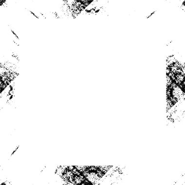 black and white grunge frame background 