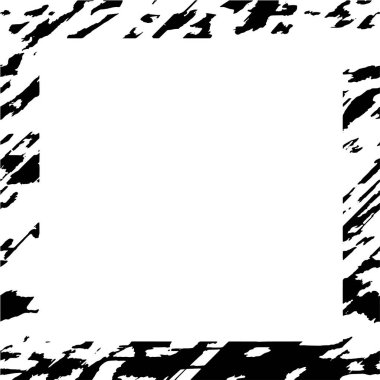 black and white grunge frame background 