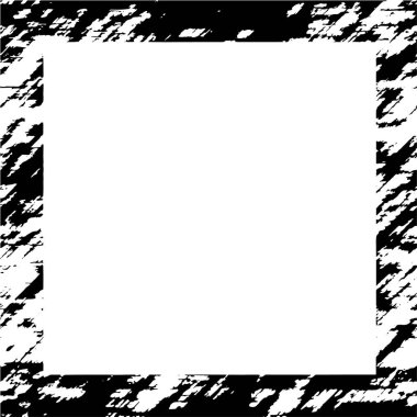 black and white grunge frame background 