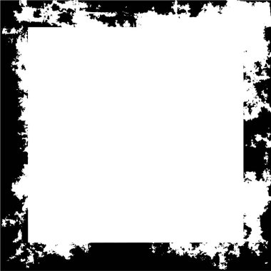 black and white grunge frame background 