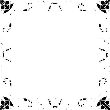 black and white grunge frame background 
