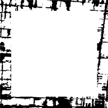 black and white grunge frame background 