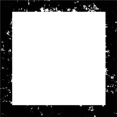 black and white grunge frame background 