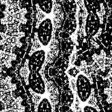 Soyut grunge arkaplanı. Monokrom dokusu. Siyah ve beyaz desenli arkaplan
