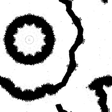 Soyut grunge arkaplanı. Monokrom dokusu. Siyah ve beyaz desenli arkaplan