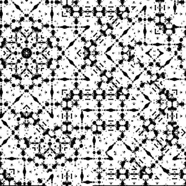 Soyut grunge arkaplanı. Monokrom dokusu. Siyah ve beyaz desenli arkaplan