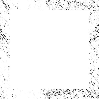 soyut siyah ve beyaz kabataslak çerçeve, vektör çizimi