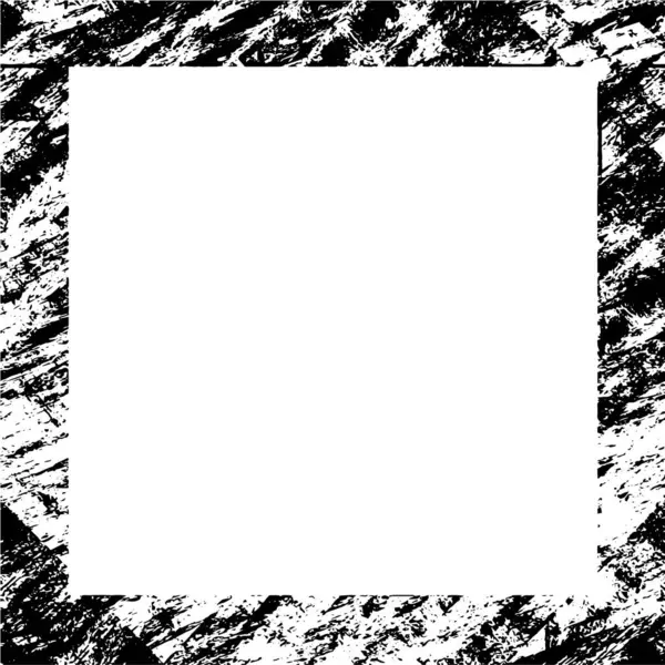 abstract square frame background, grunge texture, vector illustration 