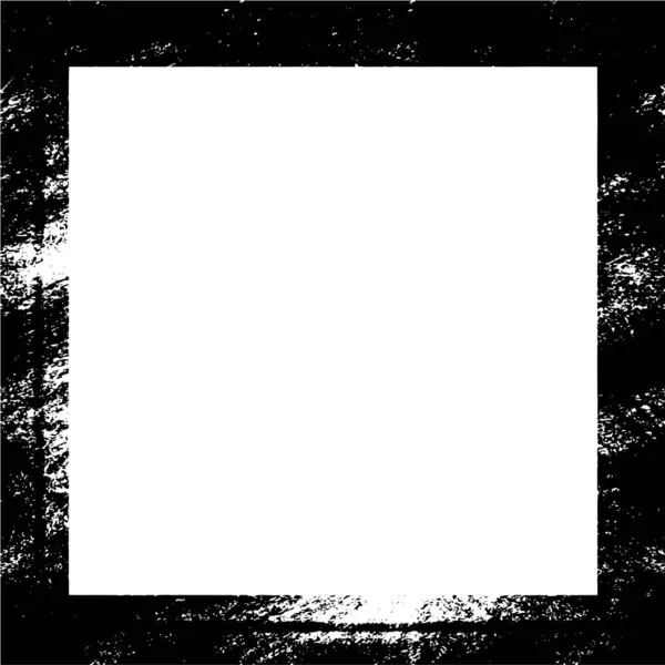 Abstract Square Frame Background Grunge Texture Vector Illustration — Stock vektor