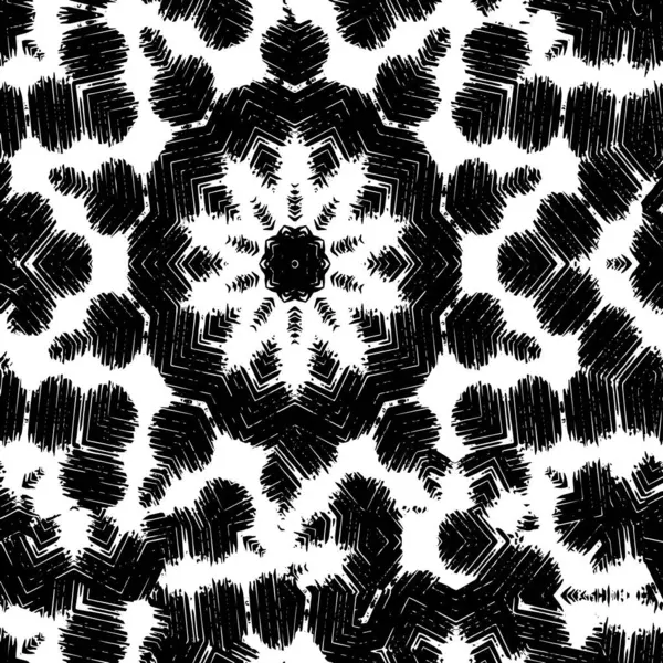 Siyah beyaz arkaplan, baskı ya da poster için geometrik desen. Vektör çizimi. Grafik tasarımı, soyut arkaplan