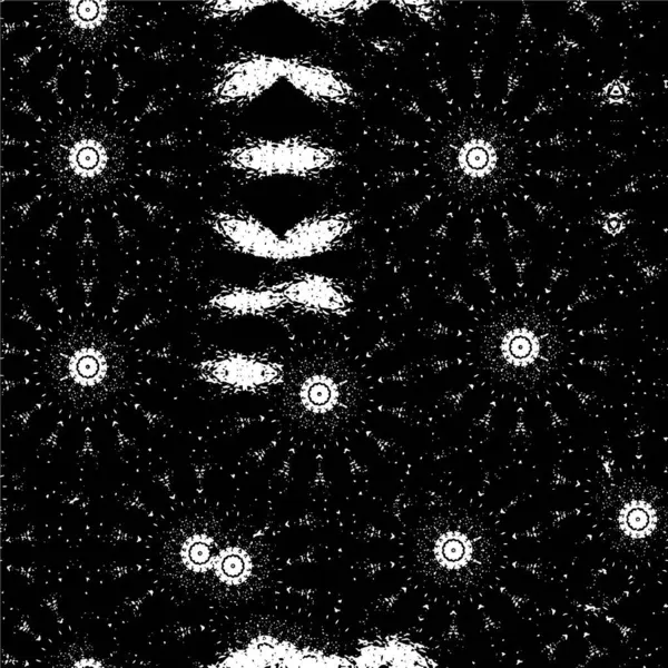 黒と白の背景のための幾何学的なパターン 印刷物かポスター ベクトルイラスト グラフィックデザイン 抽象的な背景 — ストックベクタ