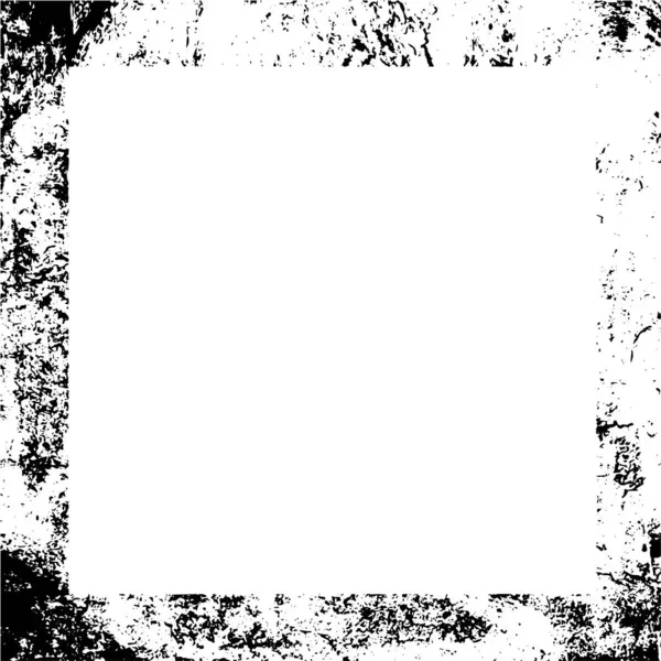 Black White Grunge Frame Background Texture — Stockvektor
