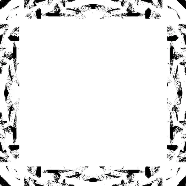 black and white grunge frame background texture 