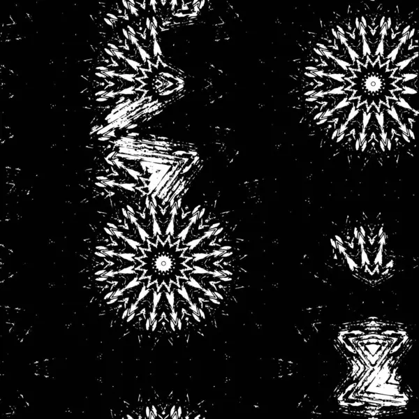 Fondo Angustiado Negro Textura Grunge Con Arañazos Líneas — Archivo Imágenes Vectoriales