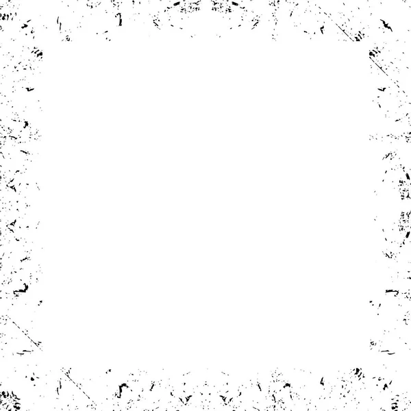 Black White Grunge Frame Background — Wektor stockowy