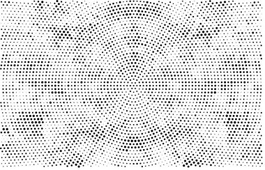 Yarım ton. modern arka plan. Geometrik doku. noktalar vektör illüstrasyonu