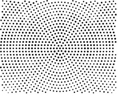 Siyah ve beyaz renkli soyut noktalı arkaplan, vektör illüstrasyonu