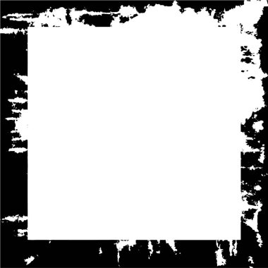 Vektör grunge çerçevesi. Metnin ya da resmin için boş olan eski kağıt. 