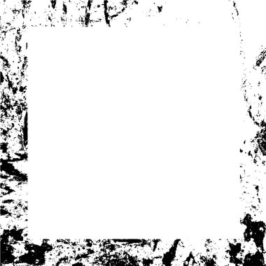 Vektör grunge çerçevesi. Metnin ya da resmin için boş olan eski kağıt. 