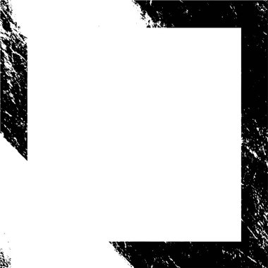 soyut siyah ve beyaz kabataslak çerçeve, vektör çizimi