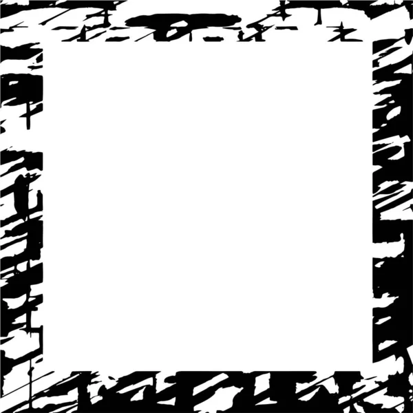 Abstract Grunge Frame Witte Achtergrond — Stockvector