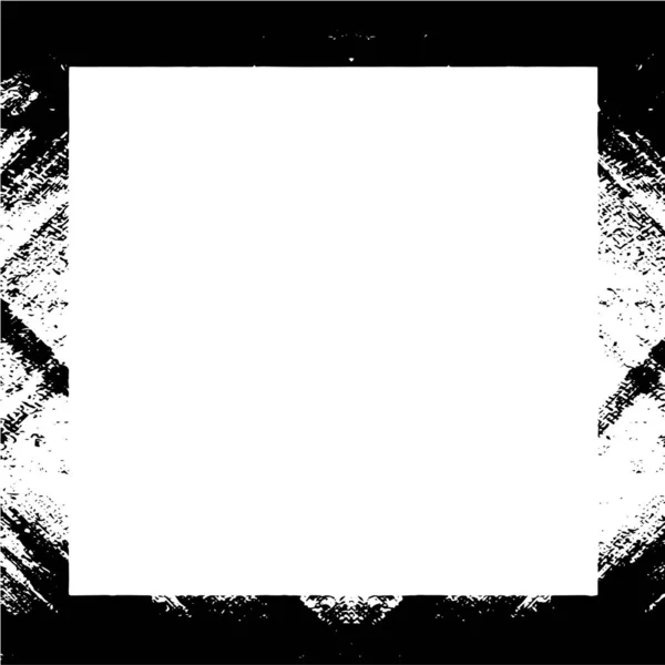 Μαύρο Και Άσπρο Πλαίσιο Grunge Φόντο Διανυσματική Απεικόνιση — Διανυσματικό Αρχείο