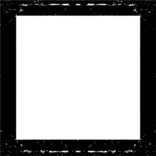 Fondo Marco Grunge Blanco Negro Ilustración Vectorial — Archivo Imágenes Vectoriales