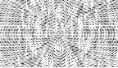 Noktalı deseni olan soyut siyah beyaz arkaplan, vektör illüstrasyonu