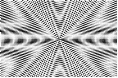Noktalı deseni olan soyut siyah beyaz arkaplan, vektör illüstrasyonu