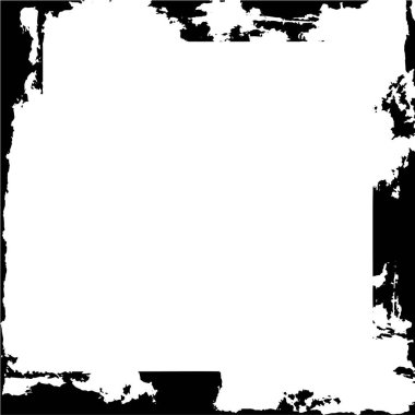 soyut siyah ve beyaz kabataslak çerçeve, vektör çizimi