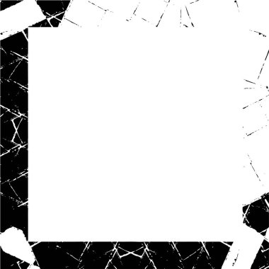 soyut siyah ve beyaz kabataslak çerçeve, vektör çizimi