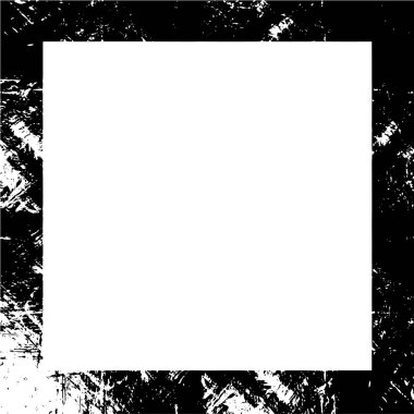 soyut siyah ve beyaz kabataslak çerçeve, vektör çizimi