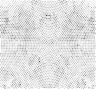 soyut siyah ve beyaz noktalı arkaplan, vektör çizimi
