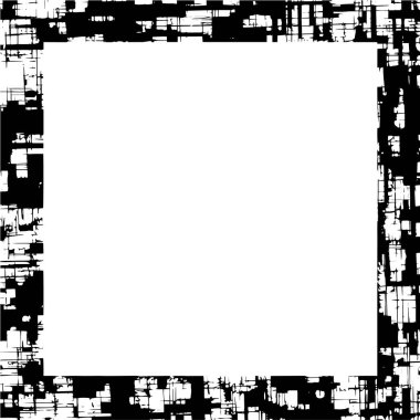 Sert monokrom desen iskeleti. Grunge 'un geçmişi. Soyut doku efekti.