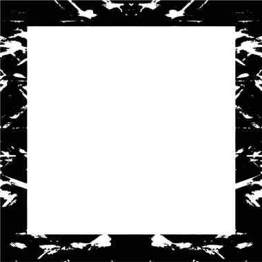 metin veya resim alanı olan Grunge çerçeve.