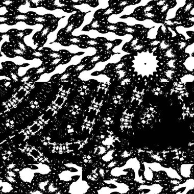 Soyut arkaplan. Monokrom dokusu. Siyah ve beyaz desenli arkaplan.