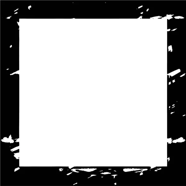 Abstrakter Grunge Rahmen Auf Weißem Hintergrund — Stockvektor