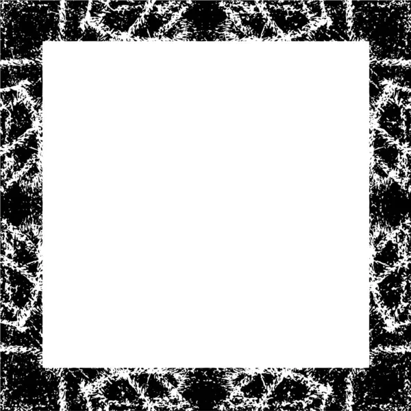Abstract Grunge Frame Copy Space Vector Illustartion — Stockvector